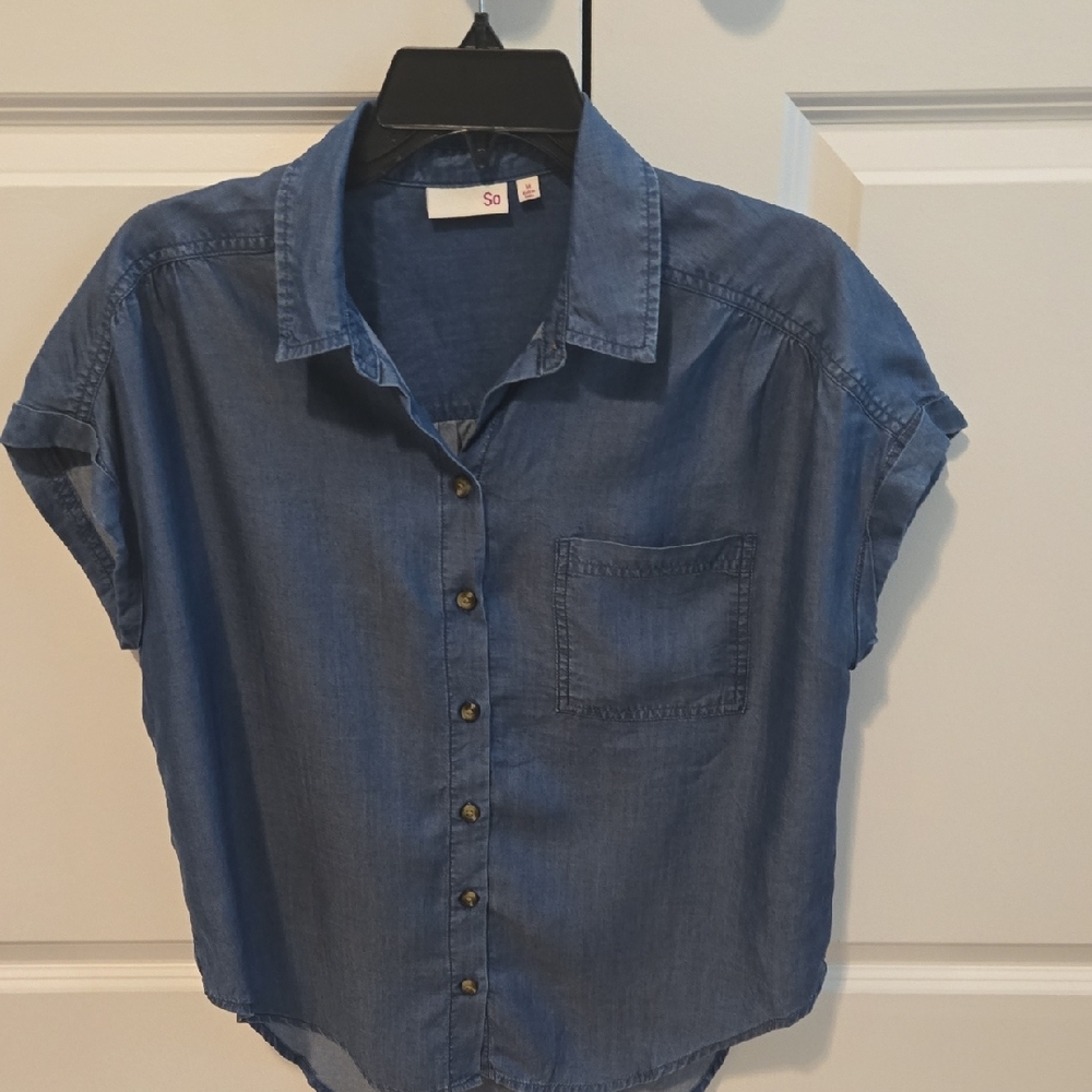 SO Classic Blue Denim Shirt